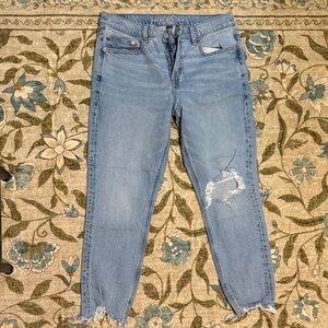American Eagle Outfitters Light Blue Stretch Jeans